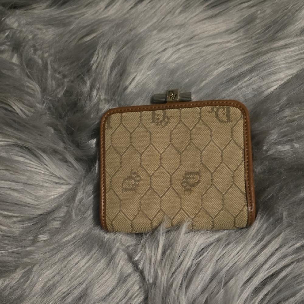 Beige and Brown Monogram Wallet